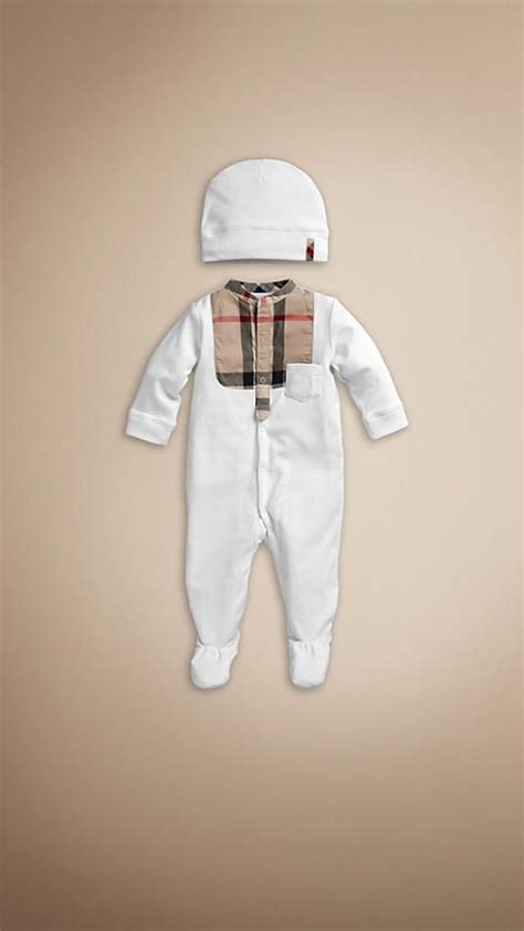 light plaid burberry baby pants|Burberry newborn.